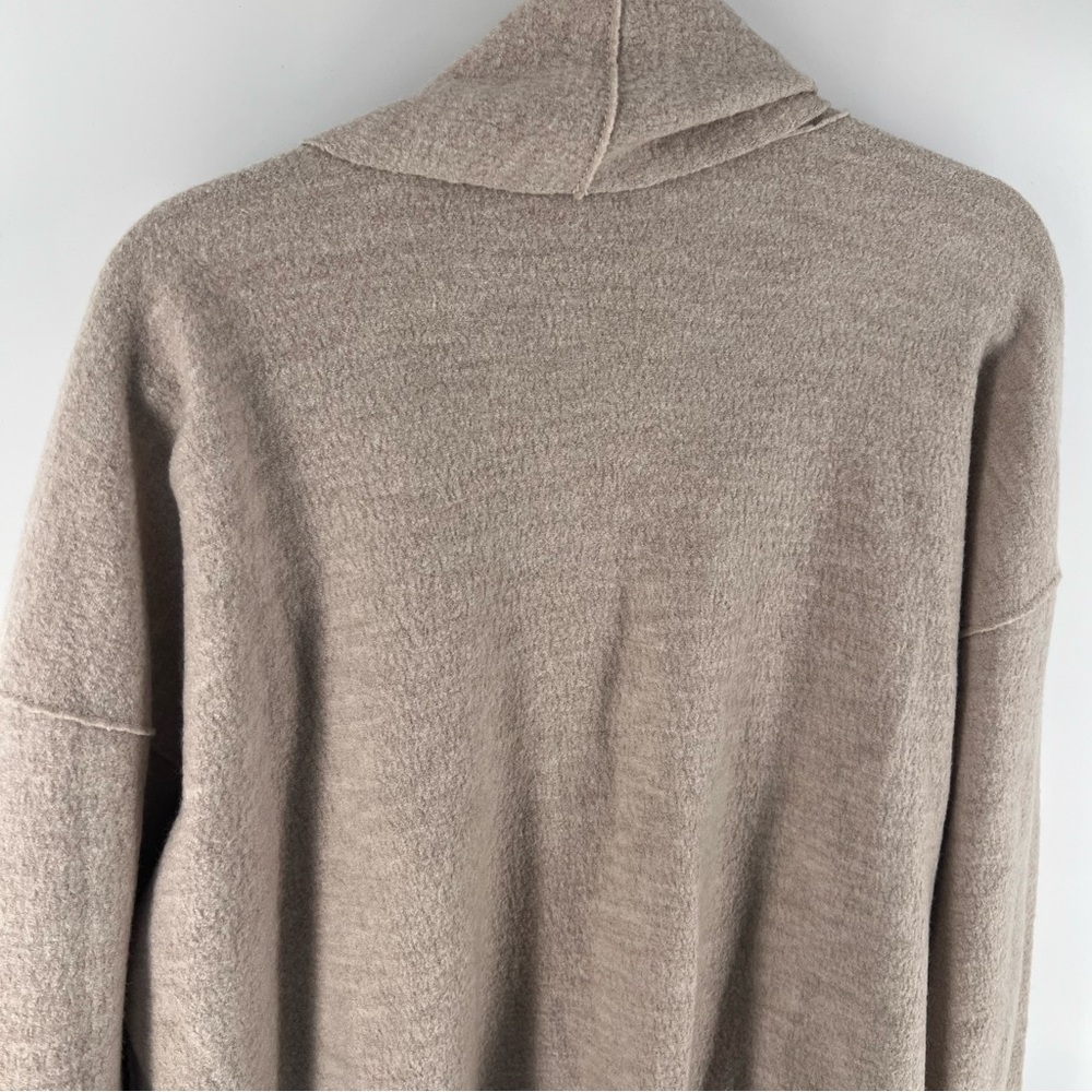 Eileen Fisher Lightweight Boiled Wool Coat in Responsible Wool - Size Large EUC - Picture 7 of 10